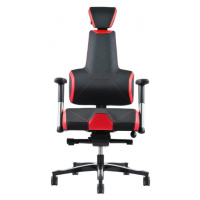 PROWORK zdravotní židle Therapia E+ Gamer Black/Red HX50/RX55