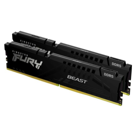 Kingston Fury Beast 16GB 5200MHz CL40 DDR5 DIMM (2x8) Černá kf552c40bbk2-16 Černá