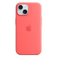Kryt Apple iPhone 15+ Silicone Case with MS - Guava