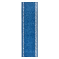 Hanse Home Collection koberce Běhoun Basic 105425 Jeans Blue - 80x400 cm