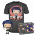 Funko Set My Hero Academia 1208 Jiro a tričko vel. XL Tmavě šedá