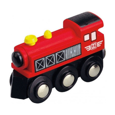 Maxim Parní lokomotiva - červená