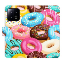 iSaprio flip pouzdro Donuts Pattern 02 pro Xiaomi 13