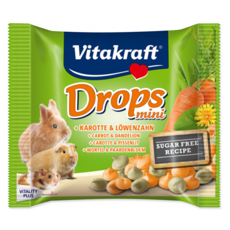 Drops Vitakraft Happy Karotte Rabbit 40g
