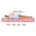 Měkká ortopedická matrace Arelia Soft,  22 cm, 90x200, 130 kg, studená pěna