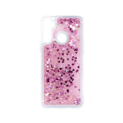 iWill Glitter Liquid Heart Case pro Realme C3 Pink