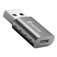 Swissten adaptér USB-A (M) / USB-C (F)