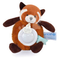 Plyšová panda se světlem Red Panda Nightlight Unicef Collection Doudou et Compagnie v dárkovém b