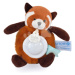 Plyšová panda se světlem Red Panda Nightlight Unicef Collection Doudou et Compagnie v dárkovém b