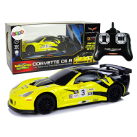 RC sportovní vůz 1:24 Corvette žlutá