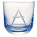 Rückl designové sklenice na vodu ABC Crystal Glass Blue
