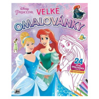 Princezny - Velké omalovánky