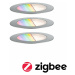 PAULMANN Plug & Shine LED zemní svítidlo Smart Home Zigbee Floor RGBW 3ks sada IP67 RGBW 3x2W 21