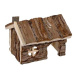 DUVO+ Domeček dřevěný 15 × 11 × 12cm