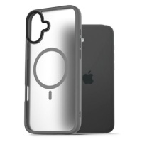 AlzaGuard Matte Case Compatible with Magsafe pro iPhone 16 Plus šedý