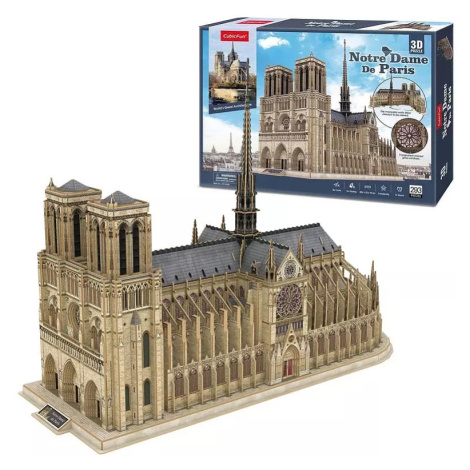Puzzle 3D 293 dílků Notre Dame CubicFun