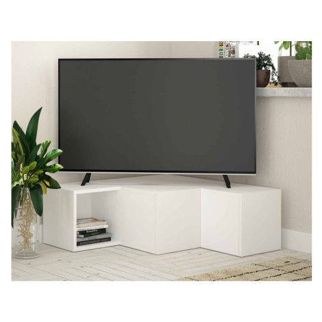 Sofahouse Designový TV stolek Laksha 90 cm bílý