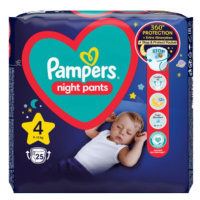 Pampers kalhotkové plenky noční vel. 4 25ks