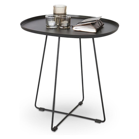 Konferenční stolek TINA – ocel, černá