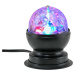 BRILONER RGB LED stolní lampa, pr. 8,8 cm, 3 W, černá BRILO 7347-015