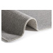 BT Carpet - Hanse Home koberce Běhoun Nature 103533 Silver Grey – na ven i na doma - 80x250 cm
