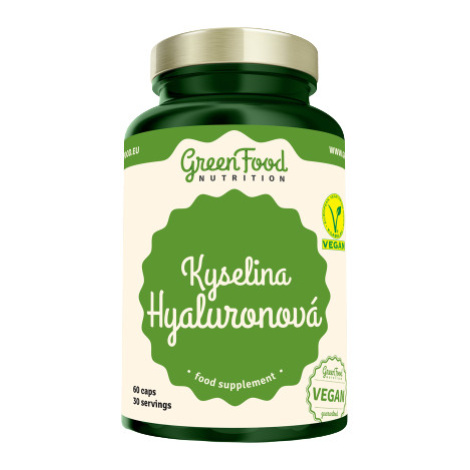 GreenFood Nutrition Kyselina Hyaluronová 60 kapslí