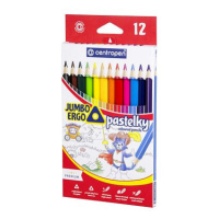 Centropen Pastelky 12 barev  JUMBO trojhranné