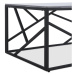 HALMAR Konferenční stolek UNIVERSE 2 120 cm šedý