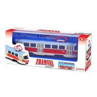 Rappa Kovová česká retro tramvaj, 16 cm