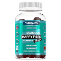 Nutrigums Happy Fibre Inulin 60 želé - jahoda