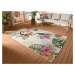 Kusový koberec Flair 105608 Tropical Dream Creme Multicolored – na ven i na doma 200x285 cm