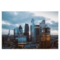 Fotografie The City of London Skyline at, serts, (40 x 26.7 cm)