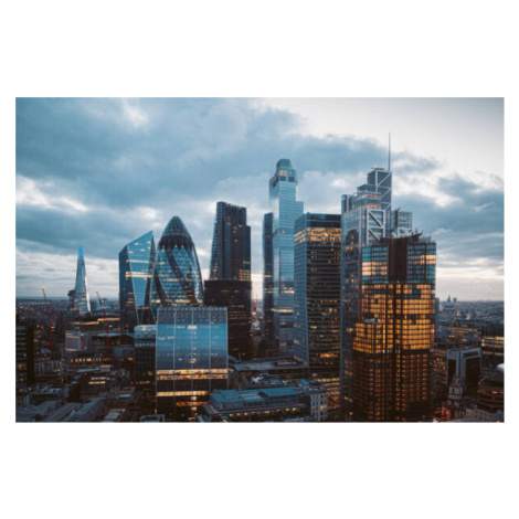 Fotografie The City of London Skyline at, serts, 40x26.7 cm