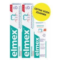 Elmex Sensitive duopack - 2x zubní pasta + 100 ml ústní voda