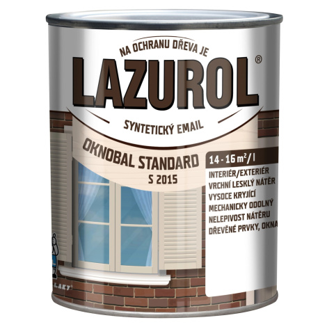 Lazurol Na okna Standard S2015 email palisandr 600 ml