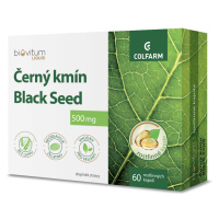 COLFARM Černý kmín Black seed 500 mg 60 kapslí
