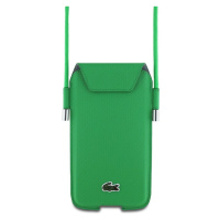 Pouzdro Lacoste PVC Iconic Petit Pique kapsa na telefon XL Green