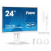 Bílý monitor iiyama ProLite XUB2497HSN-W1 24 Ips Led 1ms 100Hz /hdmi Dp