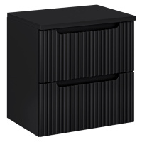 ArtCom Koupelnová skříňka s deskou NOVA Black D60/2 | 60 cm