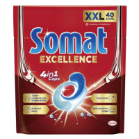 Somat Excellence 4 in 1 kapsle do myčky nádobí 40 ks