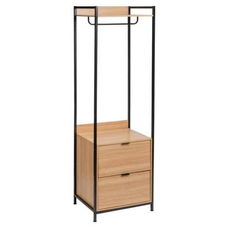 Otevřená šatní skříň v přírodní barvě 60x190x48 cm Armarios – Casa Selección