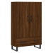 vidaXL Skříň highboard hnědý dub 69,5 x 31 x 115 cm kompozitní dřevo