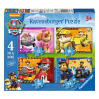 Ravensburger 070336 PAW psí patrola 4v1 12,16 20 24 dílků