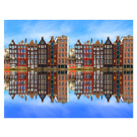 Umělecká fotografie Architecture in Amsterdam, Holland, George Pachantouris, (40 x 30 cm)