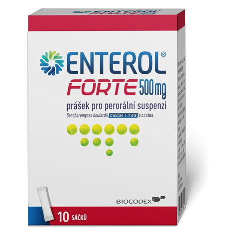 ENTEROL Forte 500 mg prášek pro perorální suspenzi 10 kusů