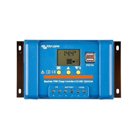 Victron Energy Solární regulátor BlueSolar PWM-LCD&USB 12/24V-10A