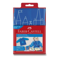 Zástěra Faber Castell do výtv.výchovy modrá Faber-Castell