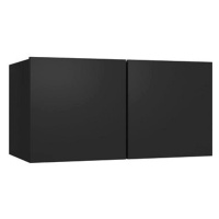SHUMEE závěsná černá, 60 × 30 × 30 cm