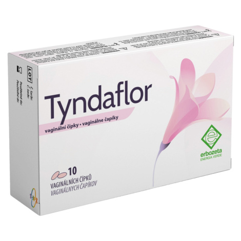 TYNDAFLOR vaginální čípky 10 x 2 g