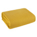 Přehoz na postel ELIAN II. mustard/hořčicová 170x210 cm Mybesthome